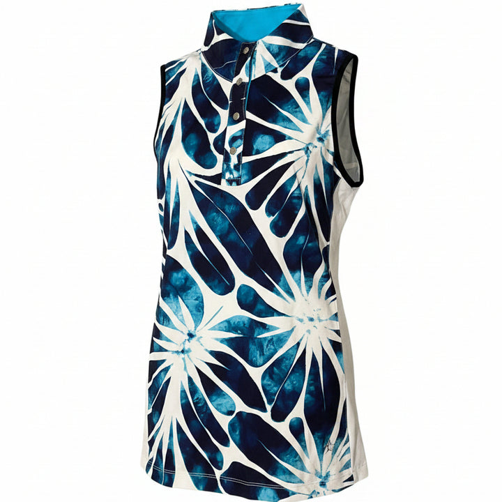 Lohla Sport The Zen S/L Top - Ocean/Navy - Small - Skorzie