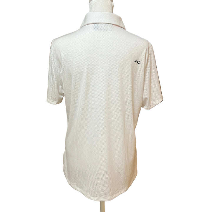 KJUS Eve Short Sleeve Polo (w/logo) - White - Skorzie