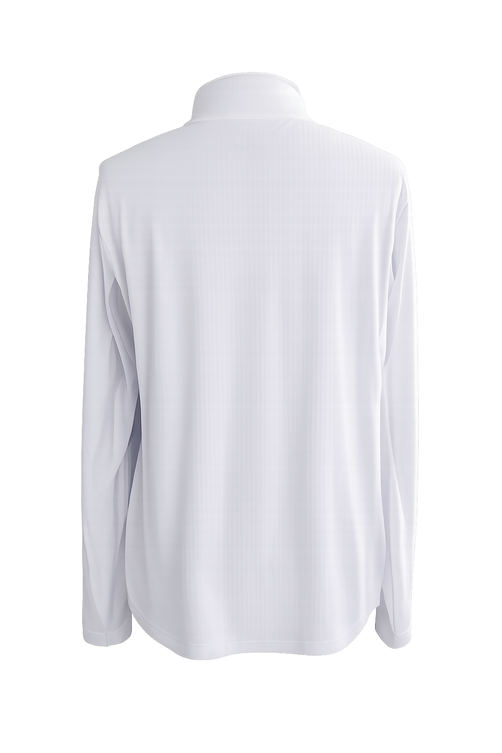 IBKUL Long Sleeve Zip Mock Neck - Color Block Lavender/Navy