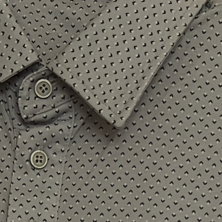 G/FORE Men's Polo Pima Nimbus/Pine Size M