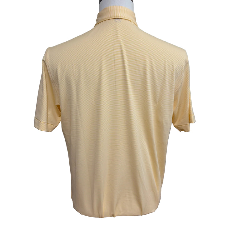 Peter Millar Jubilee Performance Polo (w/logo) - Lemon Squeeze - Skorzie