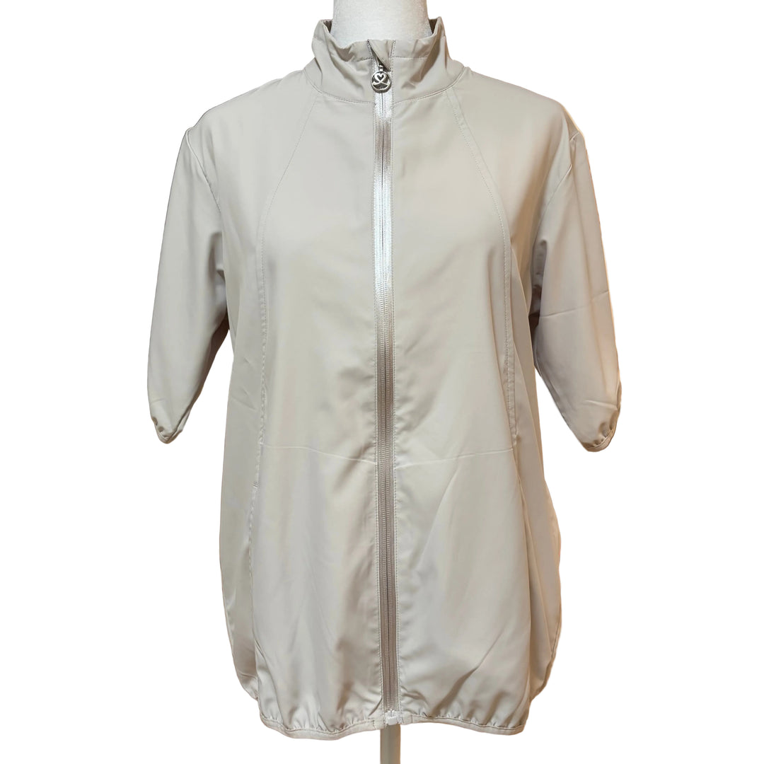 Daily Sport SS Wind Jacket - Oyster Beige - Medium - Skorzie