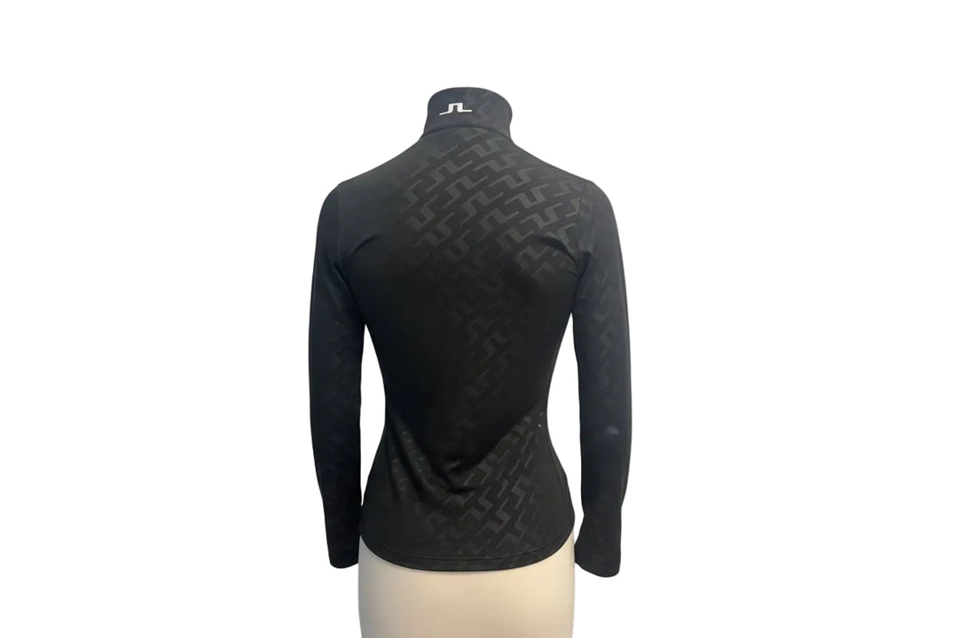 J.Lindeberg Lauryn Deboss Mid Layer - Bias Bridge Black - Skorzie