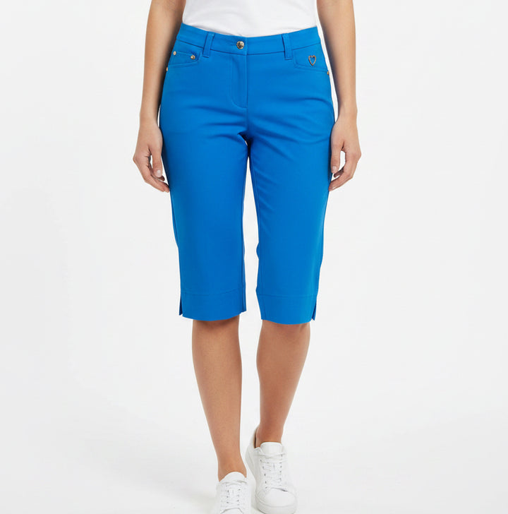 Daily Sports Women's Golf Shorts Lyric City 14" Cosmic Blue Size 2