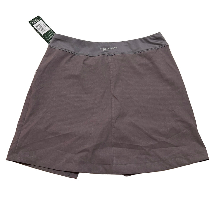 inPhorm Lana Wrap Skort 16" - Grey - Medium