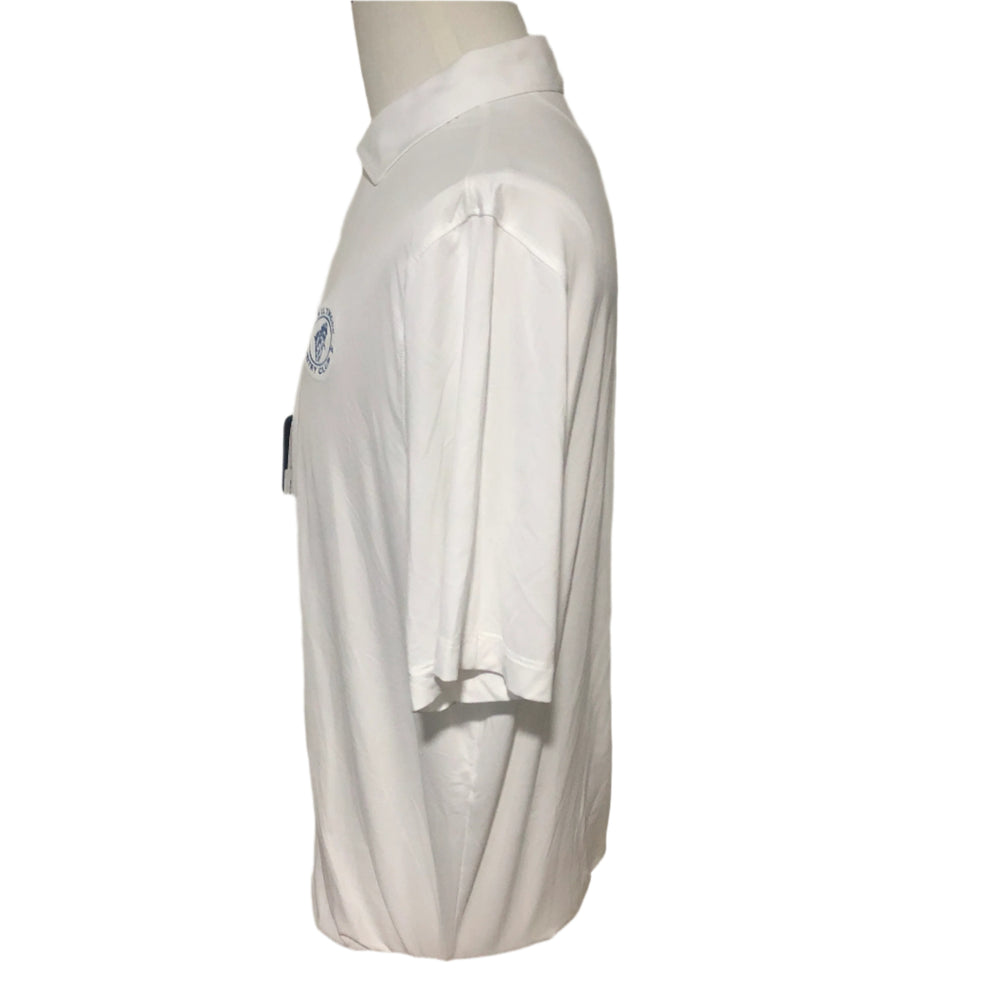 Johnnie-O Polo (w/ logo) - White - X-Large - Skorzie