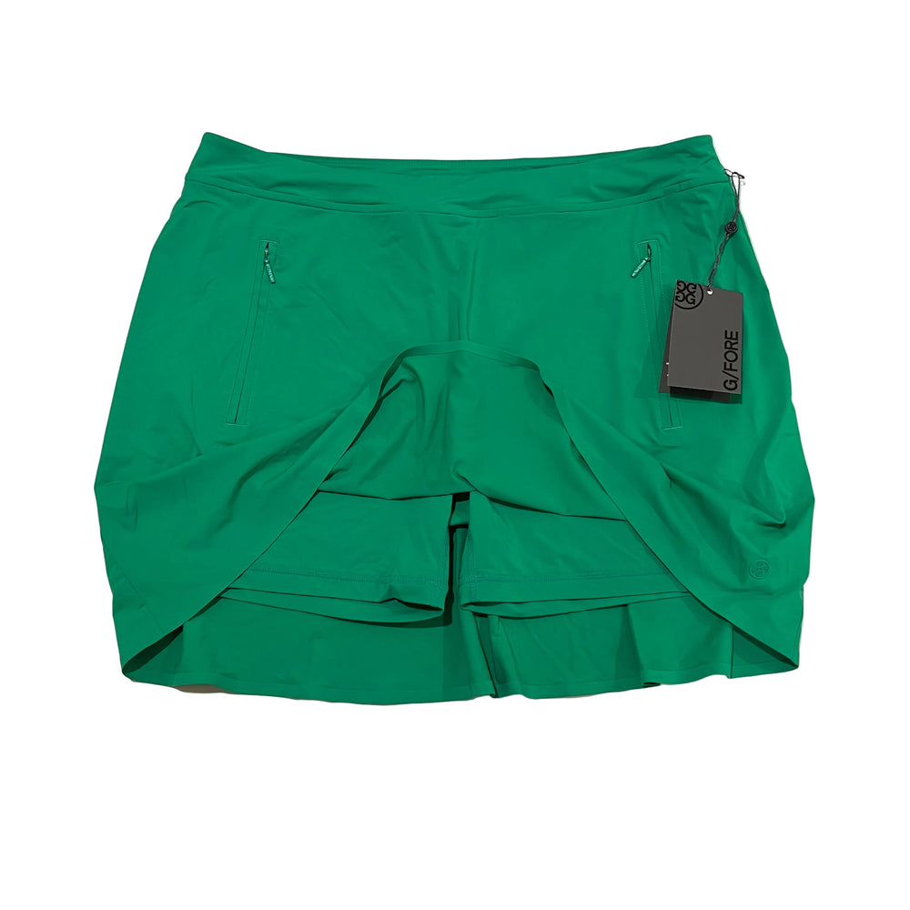 G/FORE Silky Tech Nylon Skort (15.5") - Clover - X-Large - Skorzie