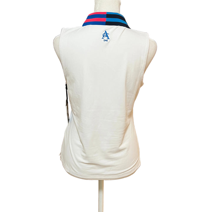 G/FORE Tech Pique 1/4 Zip Polo (w/ logo) - White - X-Small - Skorzie