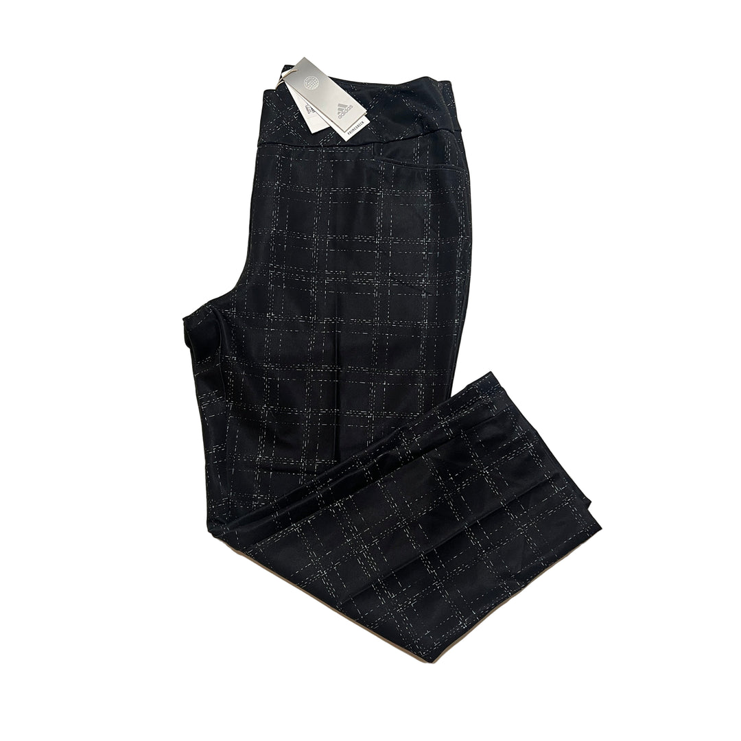 Adidas Pull On Ankle Pant 26" - Black/White Print - X-Large