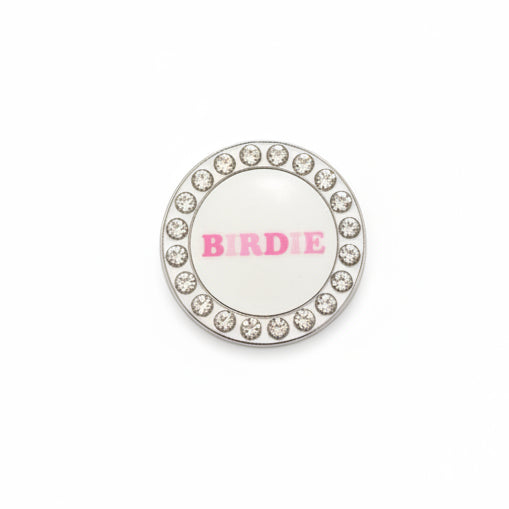Best Of Golf America Crystal Rim Ball Marker - Birdie
