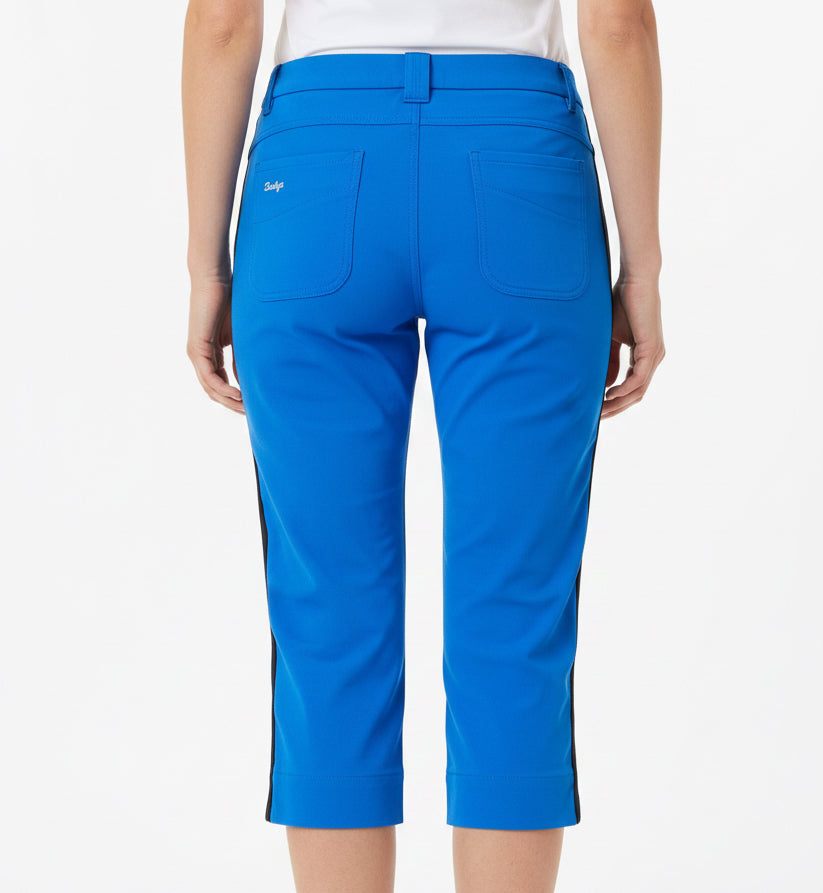 Daily Sports Women's Golf Capris Lyric 19" Cosmic Blue