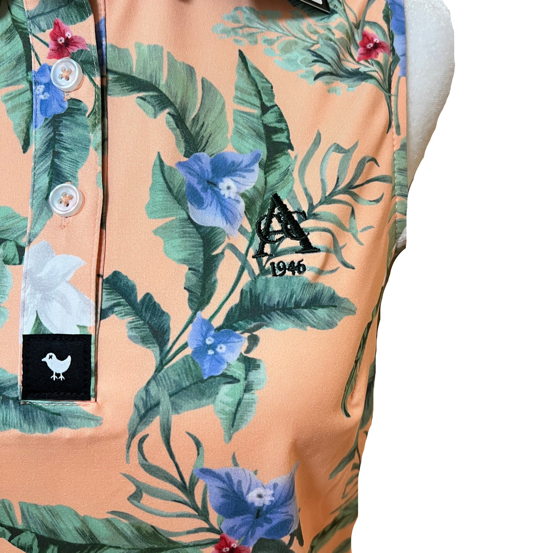 Bad Birdie Core SL Polo (w/ logo) - Floral Fiesta - (FINAL SALE ITEM) - Skorzie