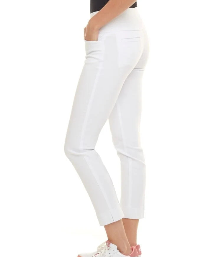 Swing Control Womens Master Ankle Pant - White