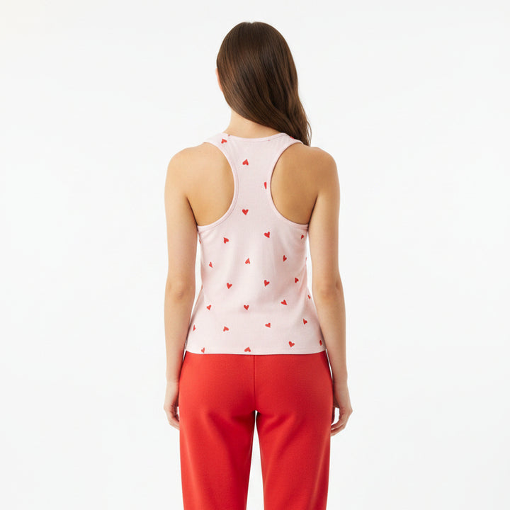 Z Supply Women's Tank Speak To My Heart Pink Marshmallow Size L - FINAL SALE ITEM (FINAL SALE ITEM)