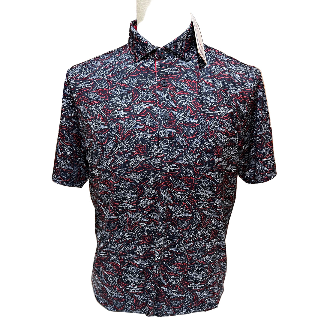 Puma Jet Lines Polo (w/ logo) - Navy - Skorzie