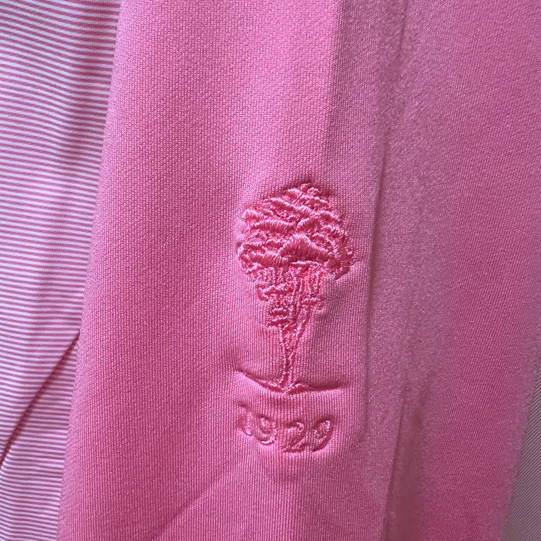 FootJoy 1/4 Zip Midlayer (w/ logo) - Coral Stripe - X-Large - Skorzie