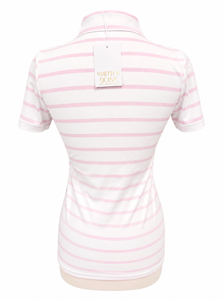 Smith & Quinn Reagan Polo - Orchid Stripe - Small