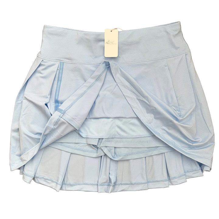 Greg Norman ML75 Chase Skort 16" - Blue Haze - Medium - Skorzie