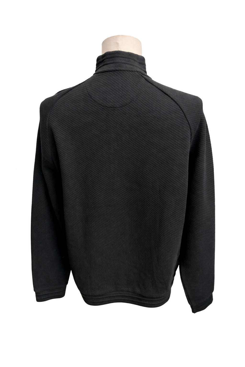 Penguin Black Quarter Zip Pullover - Medium - Skorzie