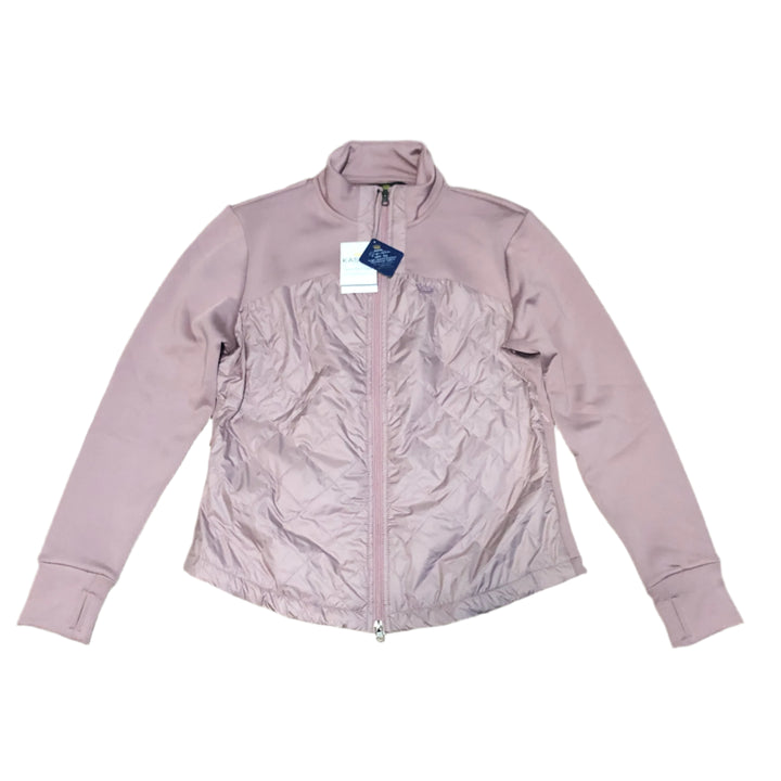 Kastel Denmark Quilted Front Jacket - Mauve - Large - Skorzie