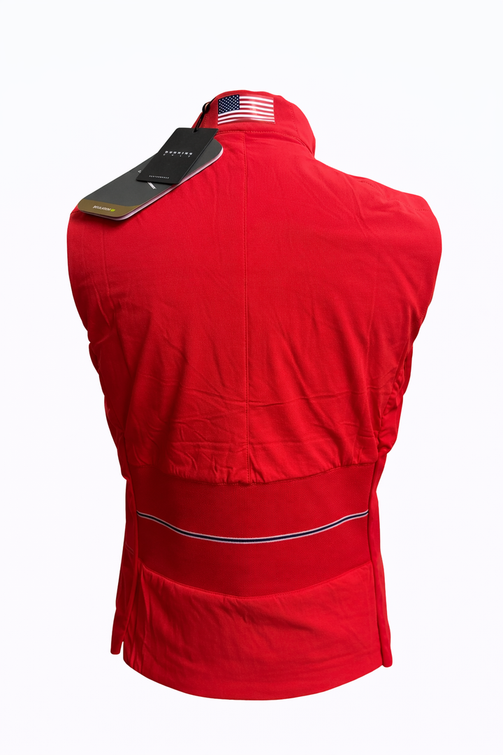 Dunning Solheim Cup Insulated Vest - Glory Red - Skorzie