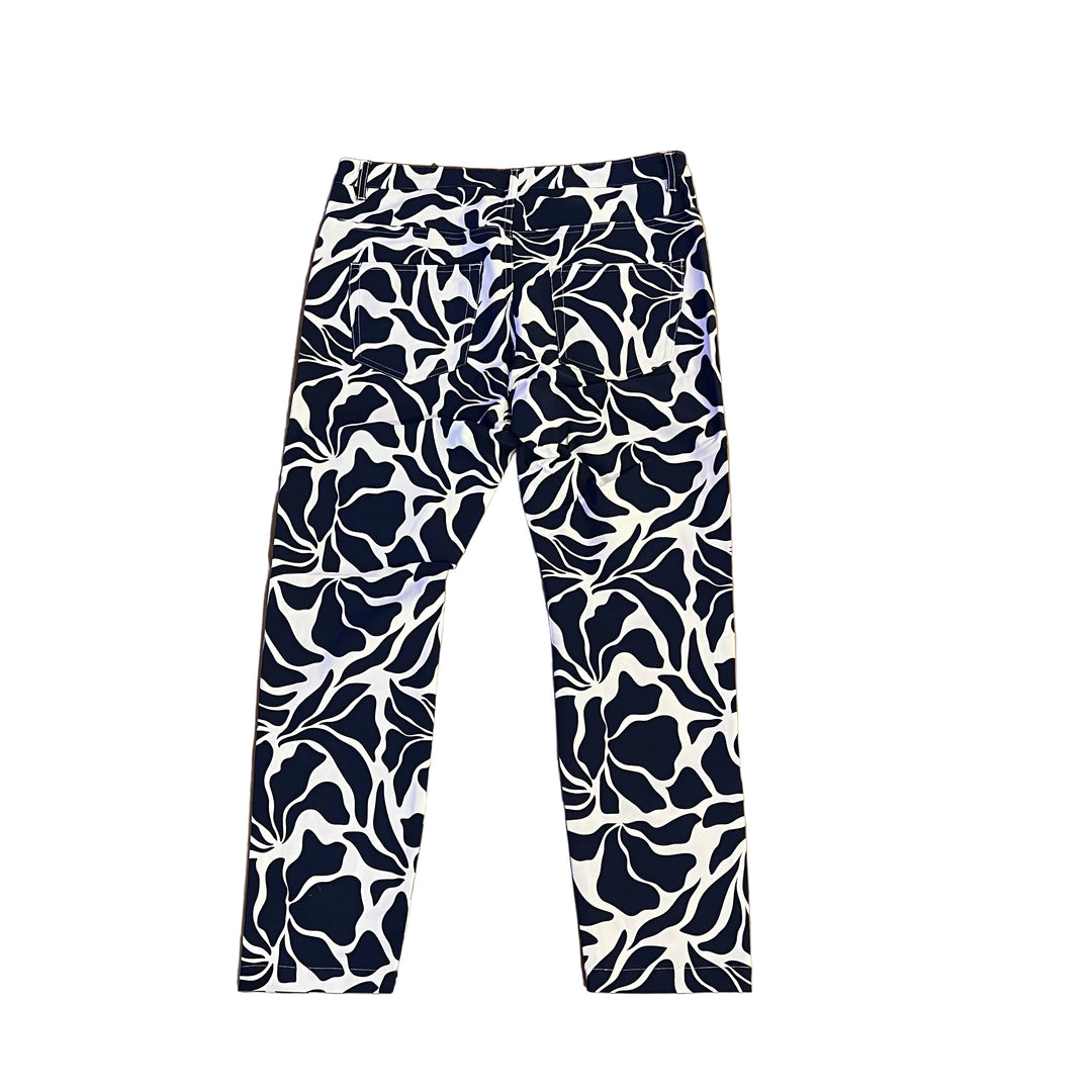 MDC Matisse Crop 5-Pocket Pant (25") - Navy/White