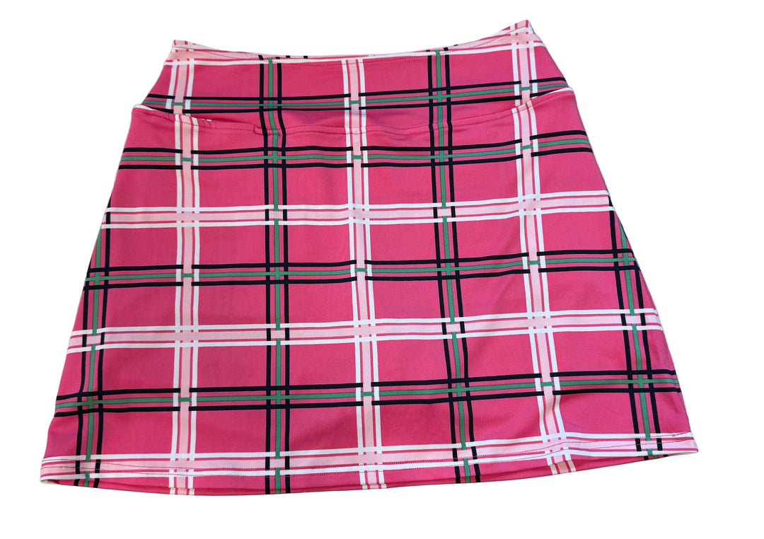 Golftini 15" Power Of Pink Pull-On Straight Skort - Pink - Small