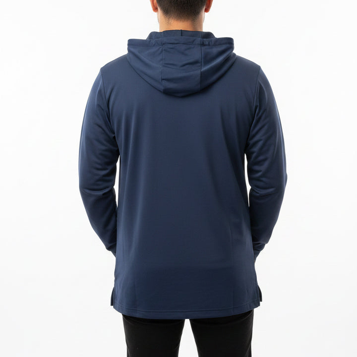 Original Penguin Men's Golf Hoodie Novelty Graphic Black Iris Size M