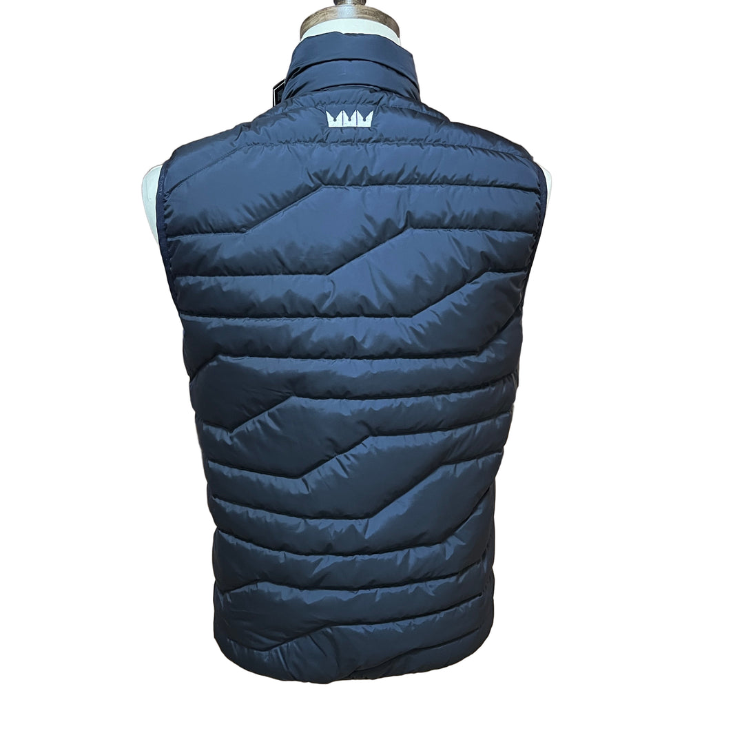 J.Lindeberg Cliff Light Down Vest (w/logo) - Navy - Small - Skorzie