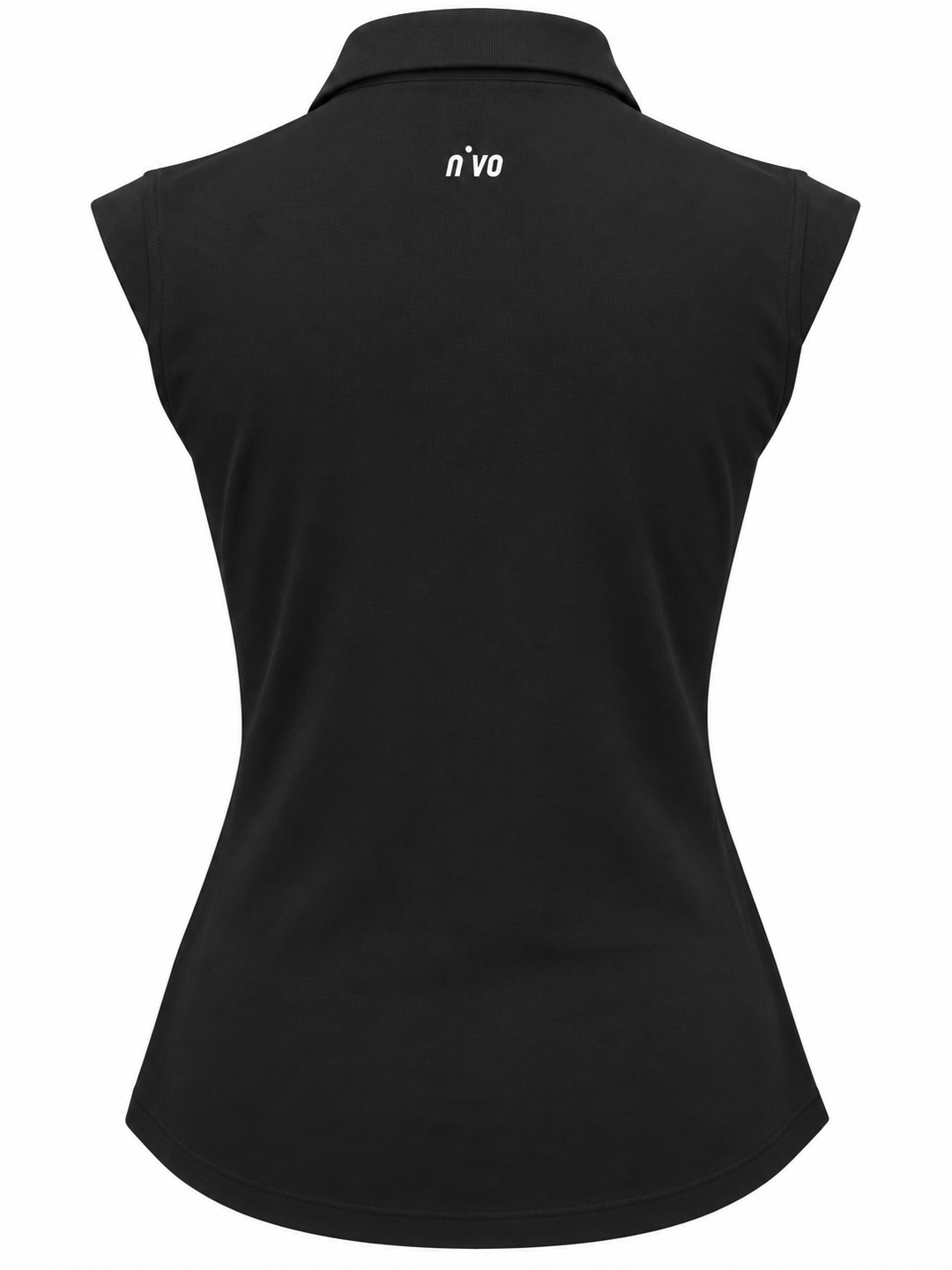 Nivo Sport Sleeveless Nikki Golf Polo - Black
