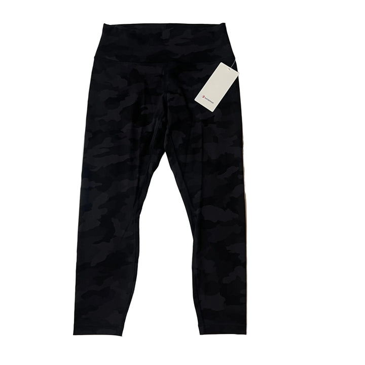 Lululemon Wunder Train HR Tight (25") - Black Camo - 12 - Skorzie