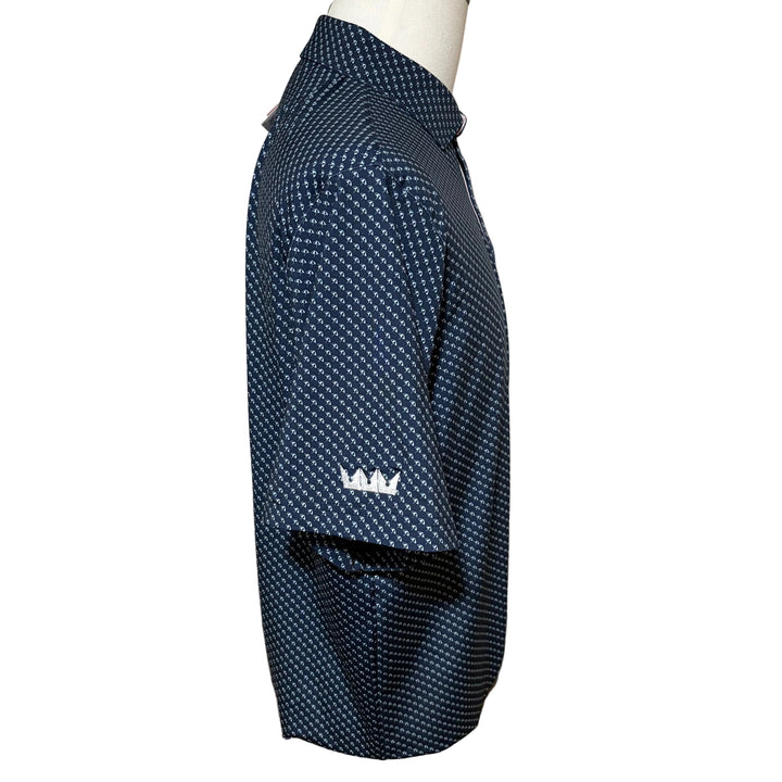 Puma X AP Micro Umbrellas Polo (w/logo) - Deep Navy - Large - Skorzie