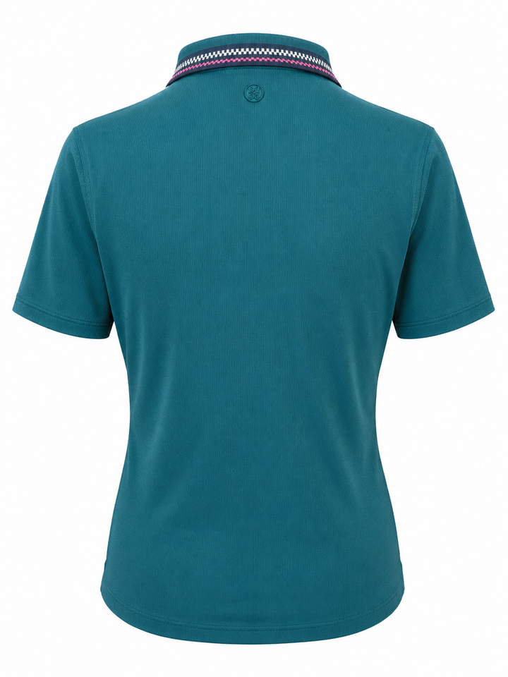 G/FORE Tech Nylon Rib Polo - Teal - Small