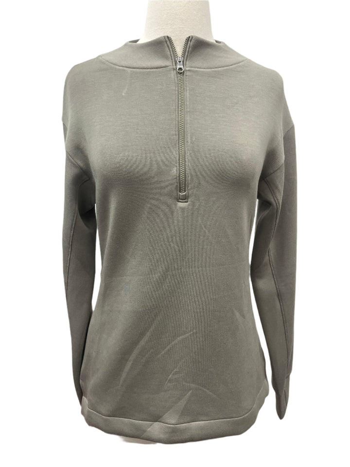 Varley Cleo Half Zip Midlayer - Olive - Skorzie