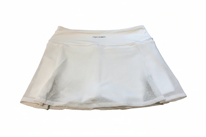 Inphorm Baila Golf Skort (15") - White - Medium - Skorzie