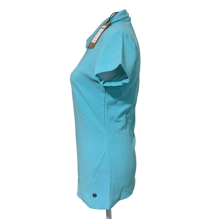 MDC Rib Jersey Golf S/S Polo - Sea - Skorzie