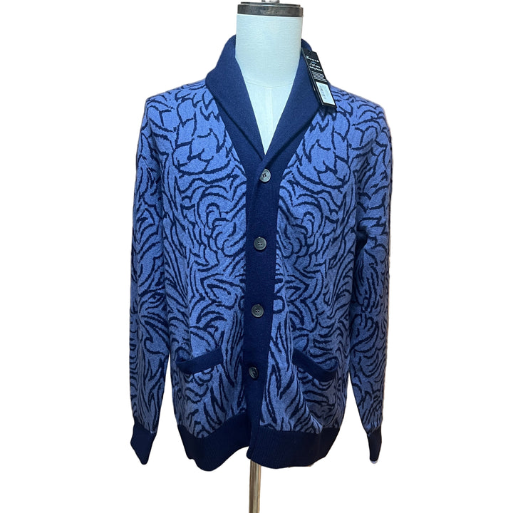 Greyson Den of Thieves Cardigan Sweater - Falcon - Medium - Skorzie