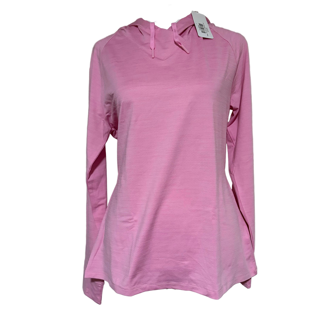 Greg Norman Momentum Golf Hoodie - Pink Dream Heather - Medium - Skorzie