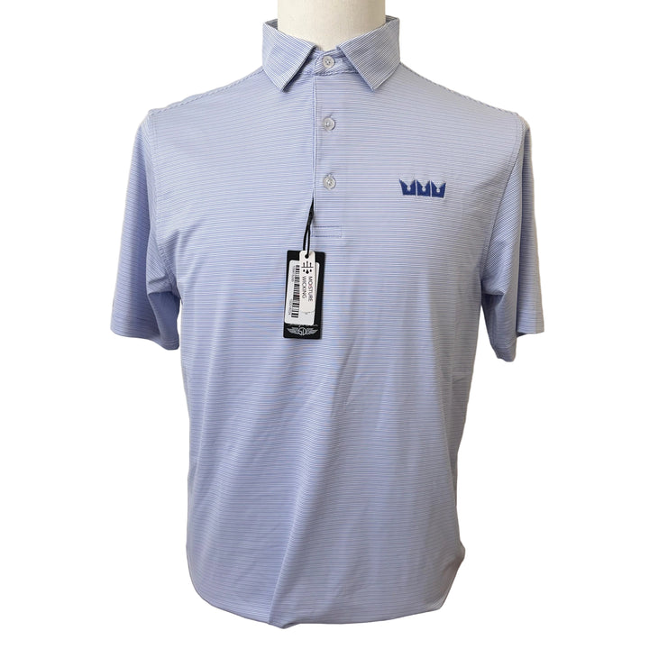 Straight Down Aberdeen Polo (w/ logo) - Lavender - Small - Skorzie