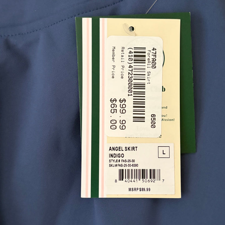 Fore All Women's Skort Angel (15") Indigo Size L
