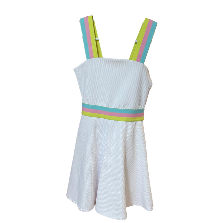 Beach Riot Remi Tennis Dress (18") - White - X-Small