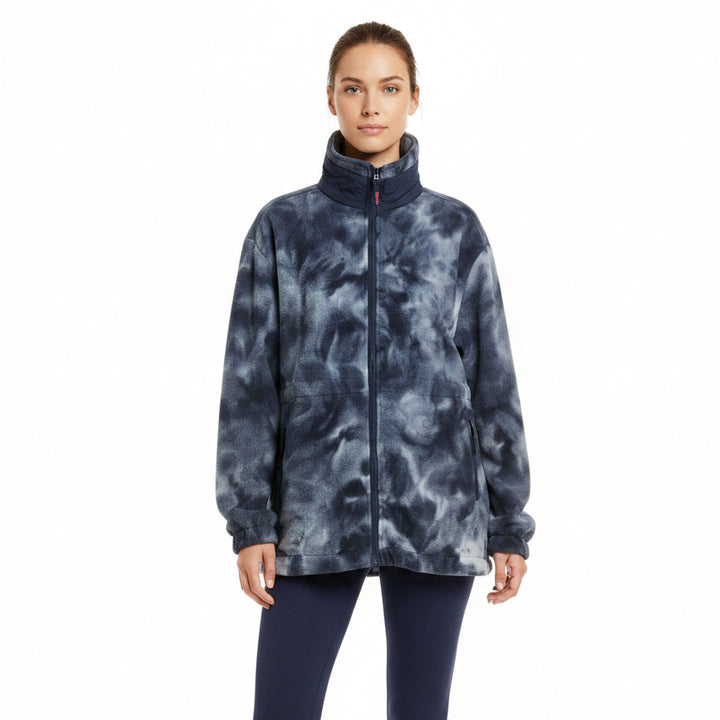 G/FORE Women's Jacket Full-Zip Fleece Twilight Tie Dye Size S
