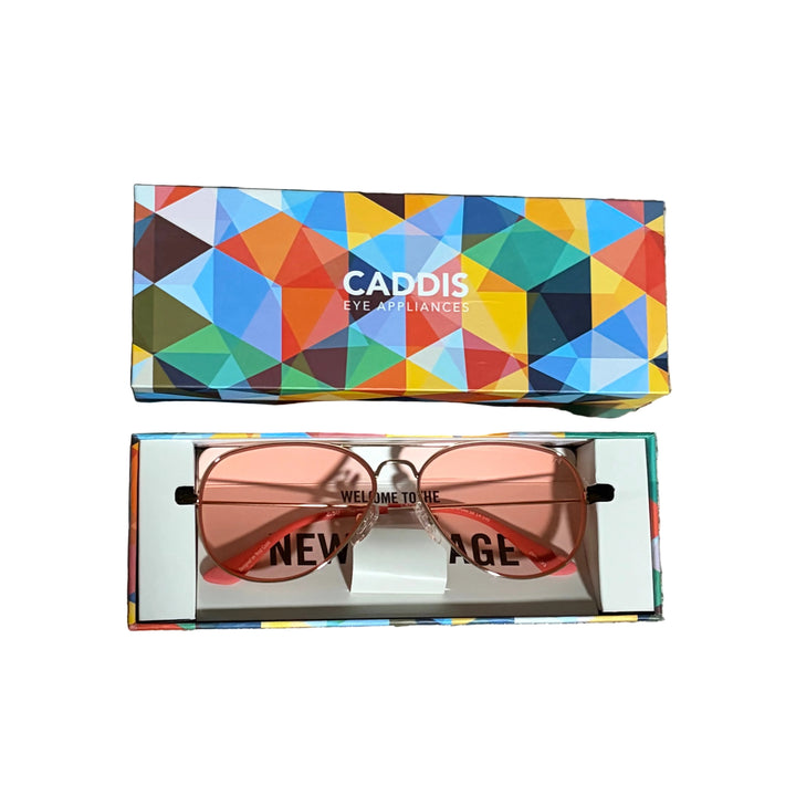 Caddis Mabuhay Reading Glasses - Polished Gold - Skorzie