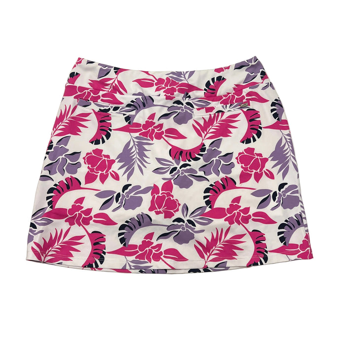 Tail Activewear Nadja Pull On Skort (17") - Flora Bliss - Skorzie