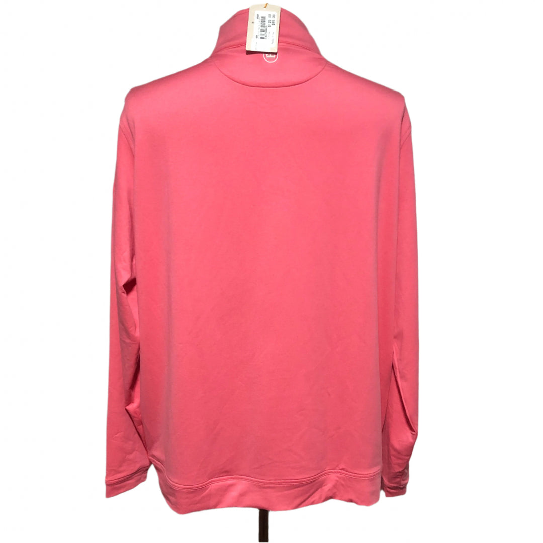 Peter Millar Perth 1/4 Zip (w/ logo) - Coral - X-Large - Skorzie