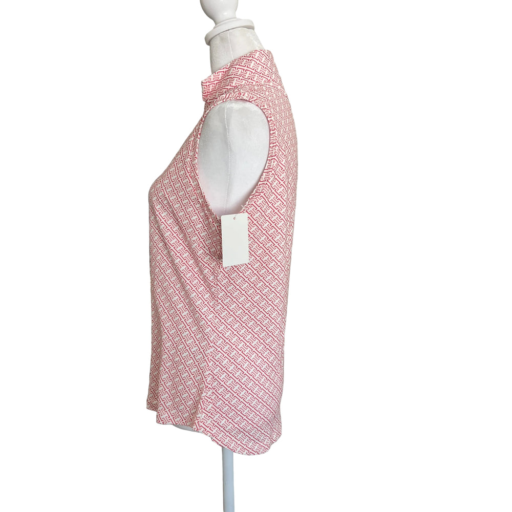 GGBlue Tess Ice Sleeveless Top - Deco Blush - Small - Skorzie