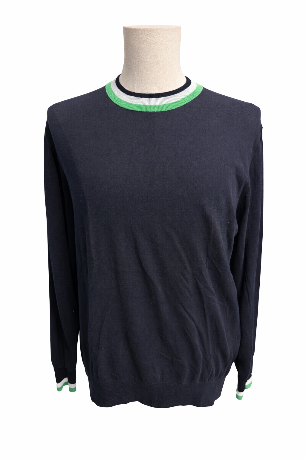 G/FORE Men's Contrast Collar Twilight Golf Sweater - Medium - Skorzie