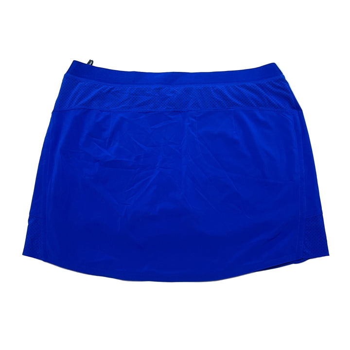 RLX Ralph Lauren 4-Way Stretch Pleated Skort (15") - Royal Blue - Large - Skorzie