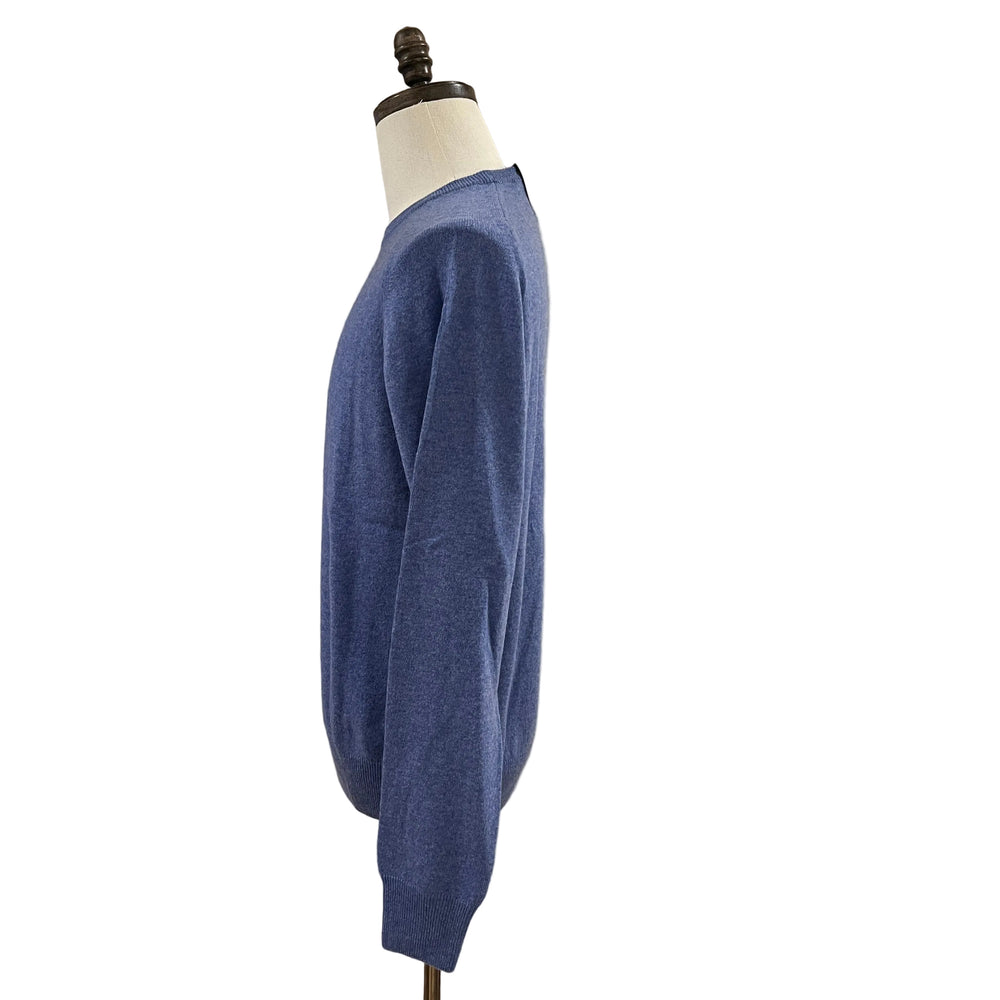 B. Draddy Cashmere Crewneck - Light Blue - Medium - Skorzie
