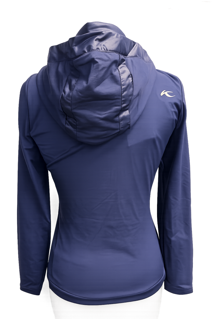 KJUS Women's Retention Hooded Jacket - Atlanta Blue - Small